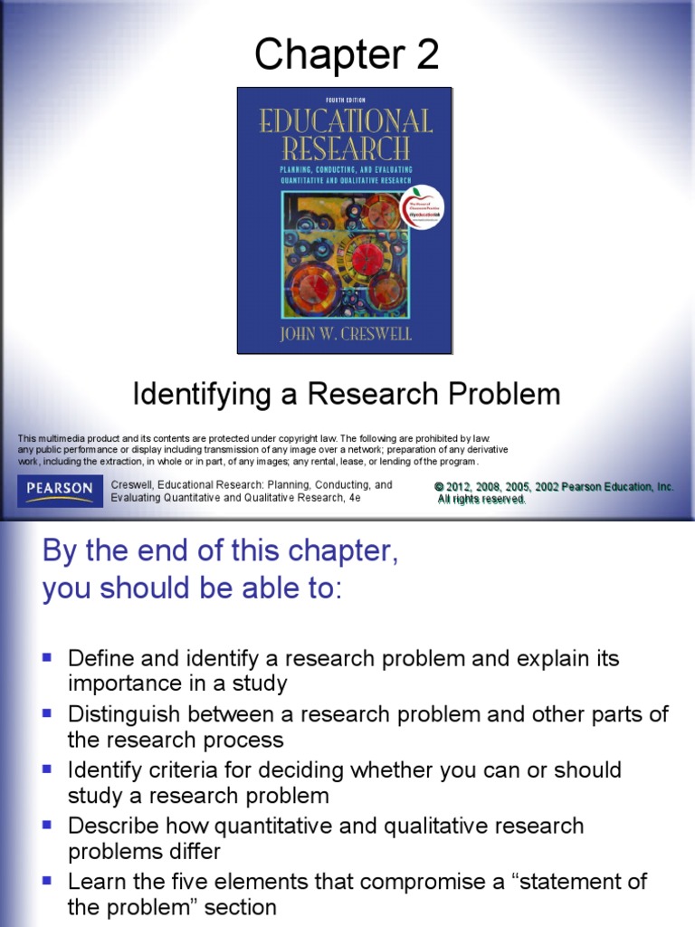 Identifying A Research Problem | PDF | Qualitative Research ...