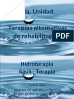 Taller Bases Fisicas y Holisticas Del Uso de La Hidroterapia