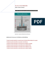 Práctica 3 Cáculo de Presiones Atmosféricas