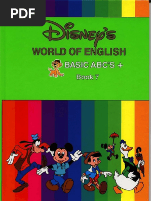 語学+参考書 Disney - World of English   Basic ABC Disney's World of English #5 - Basic Abc's and Book 5 | eBay