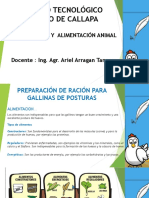 Preparación de Ración para Gallinas de Posturas PDF