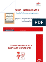 Instalaciones II - Semana 6 PDF