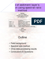 Estimate of Sediment Layer's Attenuation Using Spectral Ratio Method
