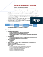 1clasificación de Los Instrumentos de Medida