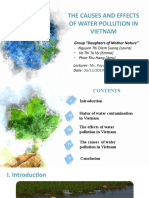 CAUSES AND EFFECTS OF WATER POLLUTION IN VIETNAM
