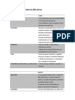 Menú Semanal Dieta de 1800 Calorías PDF