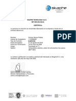 Certificacion Laboral Viviana PDF