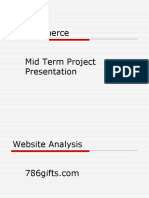 E-Commerce Mid Term Project Presentation