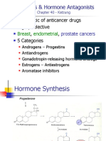 Hormones & Hormone Antagonists: Least Toxic of Anticancer Drugs Highly Selective,, 5 Categories