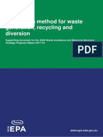 19p1655 Calculation Method For Waste Generation Recycling and Diversion