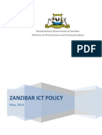 Zanzibar ICT Policy As June 2013