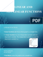 Linear and Non-Linear Functions: Done By: Sama Majed Grade: 8D