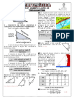 Apostila de Trigonometria (7 Páginas, 30 Questões)