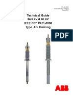 Technical Guide 34.5 KV & 69 KV Type AB Bushing (08-2001)