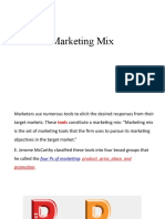 Marketing Mix