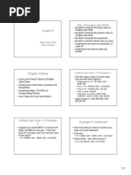 Key Concepts and Skills: Discounted Cash Flow Valuation