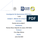 I.O Informática 14-15 Romero Bravo Alejandro de Jesús (18010325) Examen