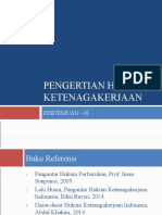 HKTK 01 Pengertian Hukum Ketenagakerjaan