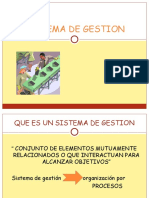 Sistema de gestión