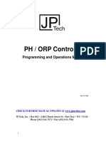 PH / ORP Controller: Programming and Operations Manual
