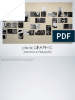 Photographic: Abstraction and Typography