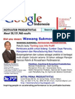 Google & Wawang Sukmoro Motivator Produktivitas