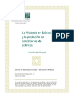 La vivienda y la pobreza en México: diagnóstico y políticas públicas