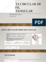 Aleta Circular de Perfil Rectangular