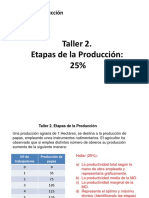 Taller 2 - Ejercicio Etapas de La Producción