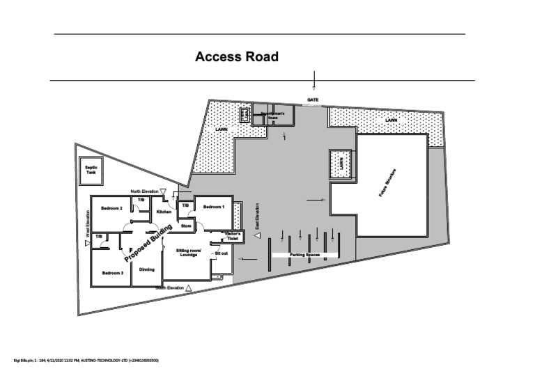 Building Elevations and Layout Plan | PDF