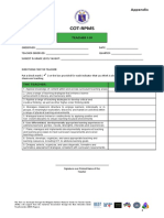 Cot-Rpms: Teacher I-Iii