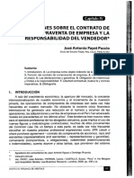 Reflexiones Sobre el Contrato de Compraventa de Empresa y la Responsabilidad del Vendedor.pdf