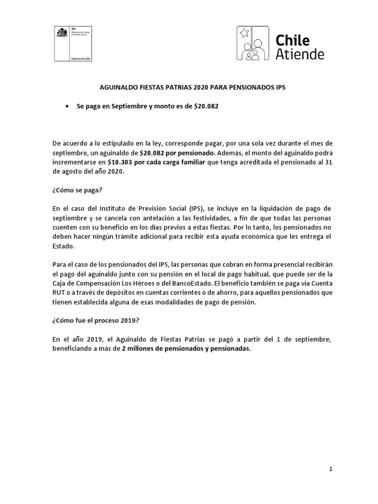 Aguinaldo IPS Fiestas Patrias PDF