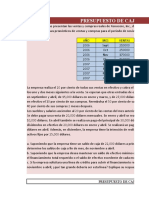 Tarea N.8 Presupuesto de Caja