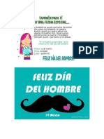 Tarjeta Dia Del Hombre