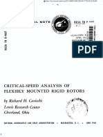 Critical-Speed Analysis of Flexibly Mounted Rigid Rotors