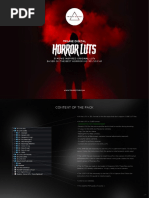 Readme - Horror LUTs - Triune Digital PDF
