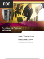 Reservas Técnicas en Seguros: Tipos y Cálculo | PDF | Póliza de seguros ...