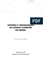 HISTÓRIA E ORGANIZAÇÃO DO ENSINO SUPERIOR NO BRASIL.pdf