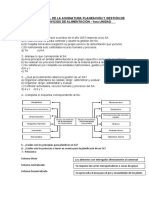 Examen Parcial de La Asignatura Planeación y Gestión de Los Servicios de Alimentación