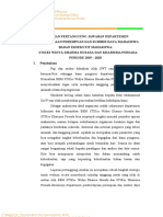 Laporan Pertanggungjawaban Departemen Pemberdayaan Perempuan dan Sumber Daya Mahasiswa BEM STIKES WDH & KP 2019-2020