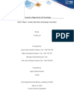 Valoración y Negociación de Tecnología Unit 2: Step 2 - Create Value From Technologic Innovation