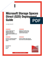 Microsoft Storage Spaces Direct (S2D) Deployment Guide: Front Cover