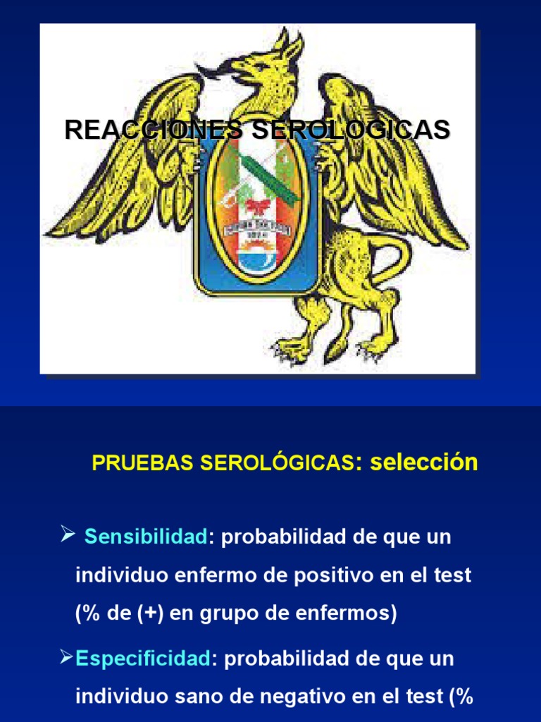 Principios y tipos de pruebas serológicas PDF Precipitación