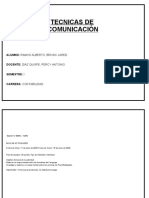 TECNICAS DE COMUNICAION TAREA 5