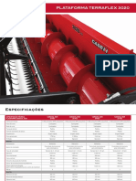 Plataforma Terraflex 3020 Especificações