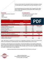 Property ASTM or UL Test Extruded NYLON 6/6 Cast Nylon Physical Mechanical