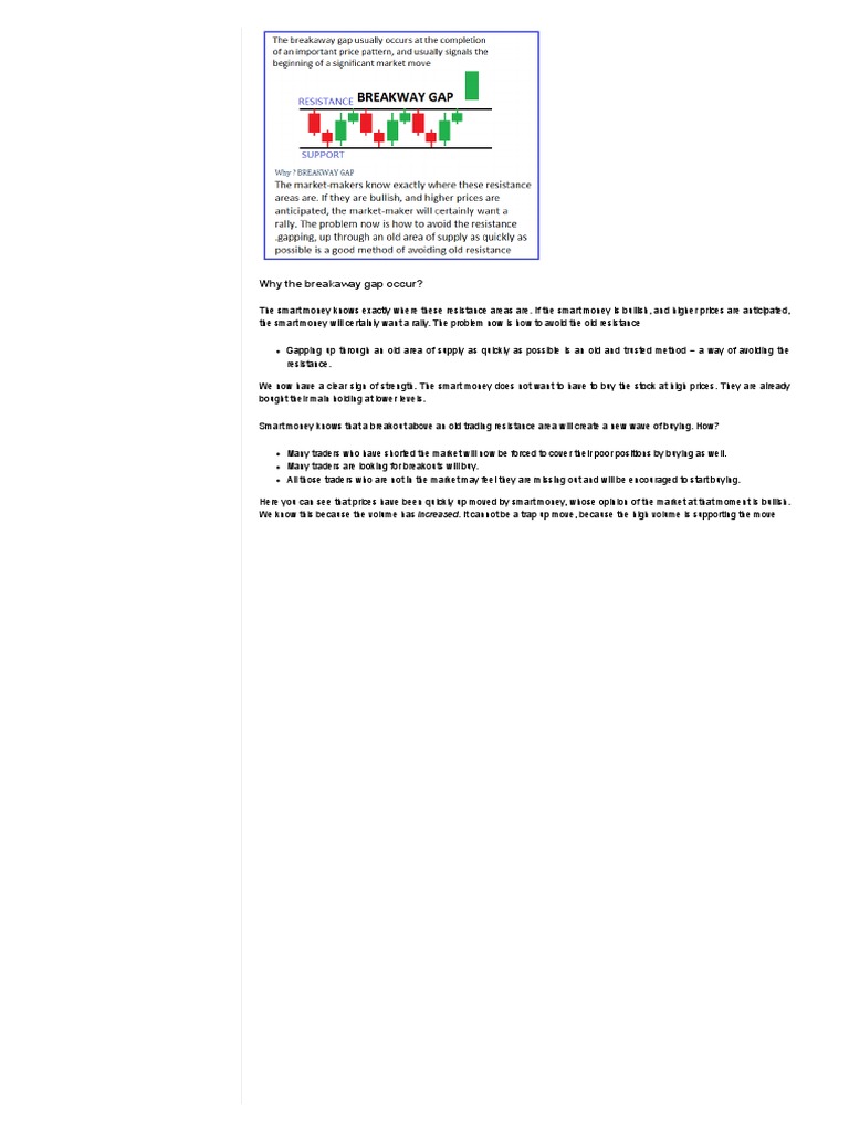 How To Day Trade With The 5 Simple GAP Trading Strategy PDF | PDF | Day  Trading | Market Trend