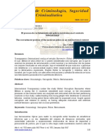 El Proceso de Reclutamiento Del Policia