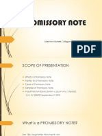 Understanding Promissory Notes